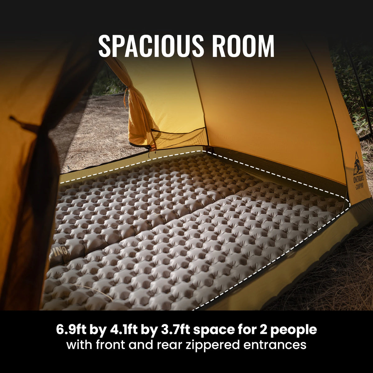 2-Person 4-Season Camping Tent