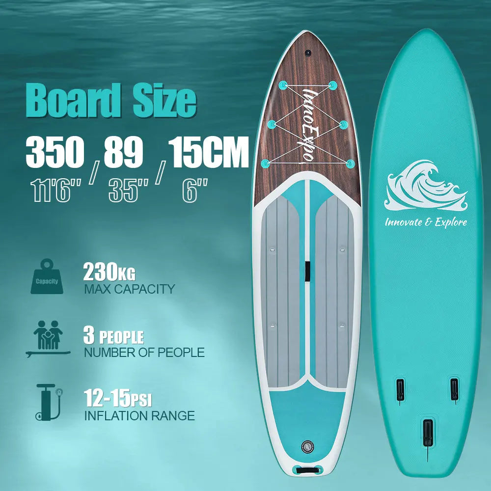 Inflatable Stand Up Paddle Board Non-Slip Comfort Deck