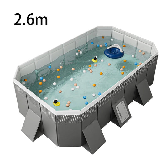 Foldable Pool Outdoor Large Swimming Pool Non-Inflatable