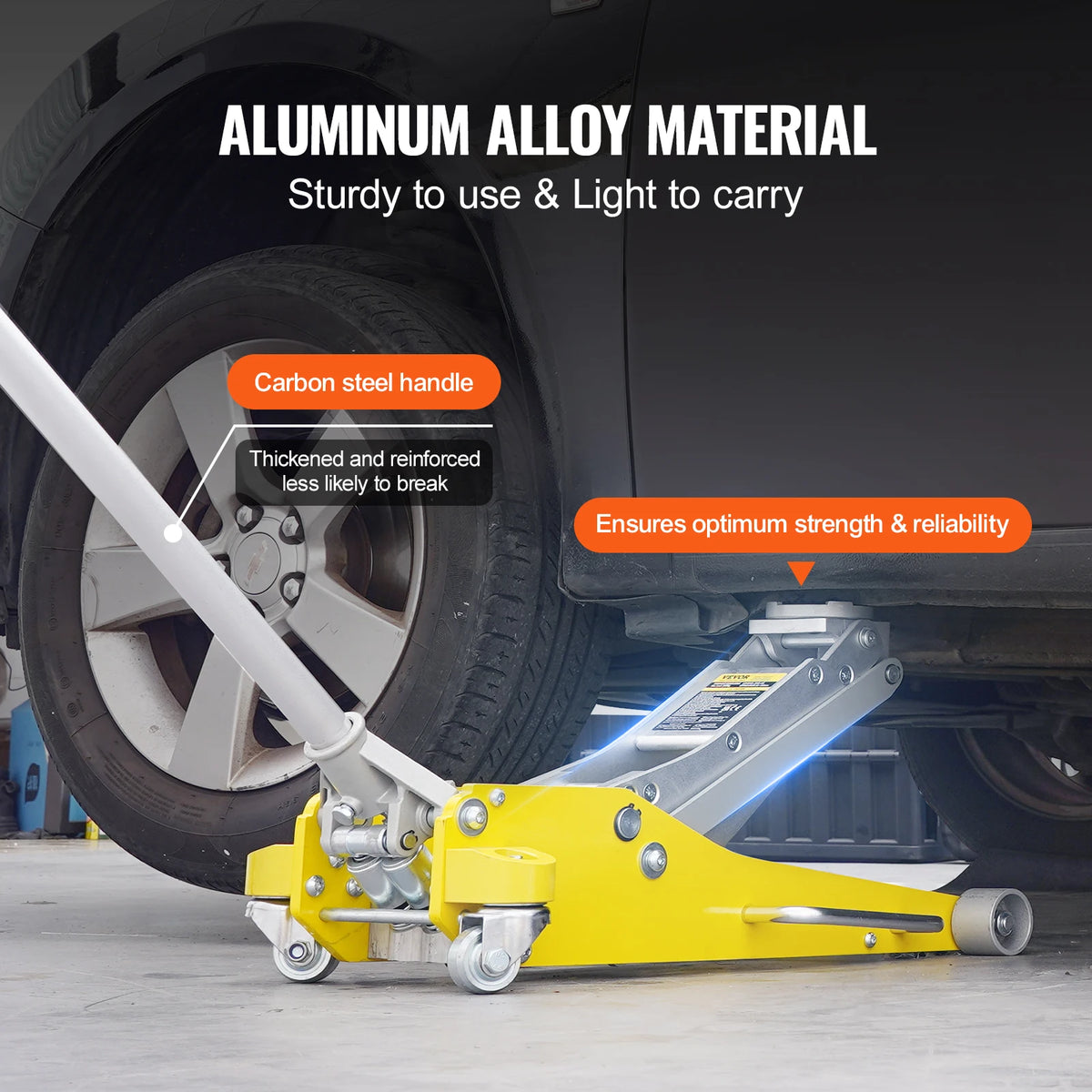 5-Ton 12V Electric Hydraulic Car Jack with Tire Inflator