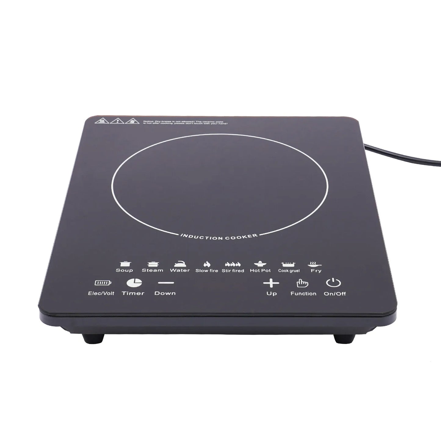 110V 750W Electric Induction Cooktop