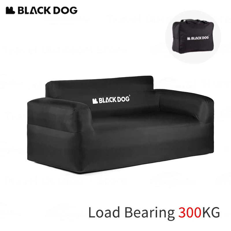 BLACKDOG Air Sofa Bed Outoor Portable Two-seater Air Couch With Air Pump