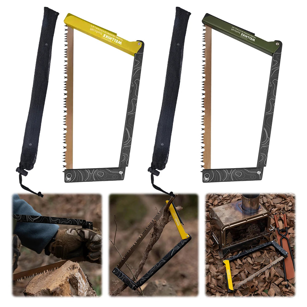 Folding Saw with Storage Bag Portable Wood Saw Aluminum Alloy