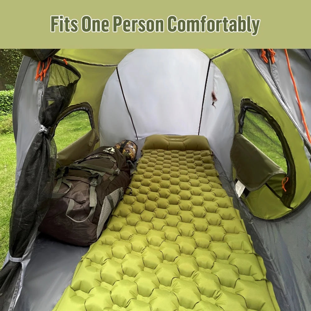 Night Cat 1-Person Instant Pop-Up Camping Tent – Quick Setup Solo Shelter