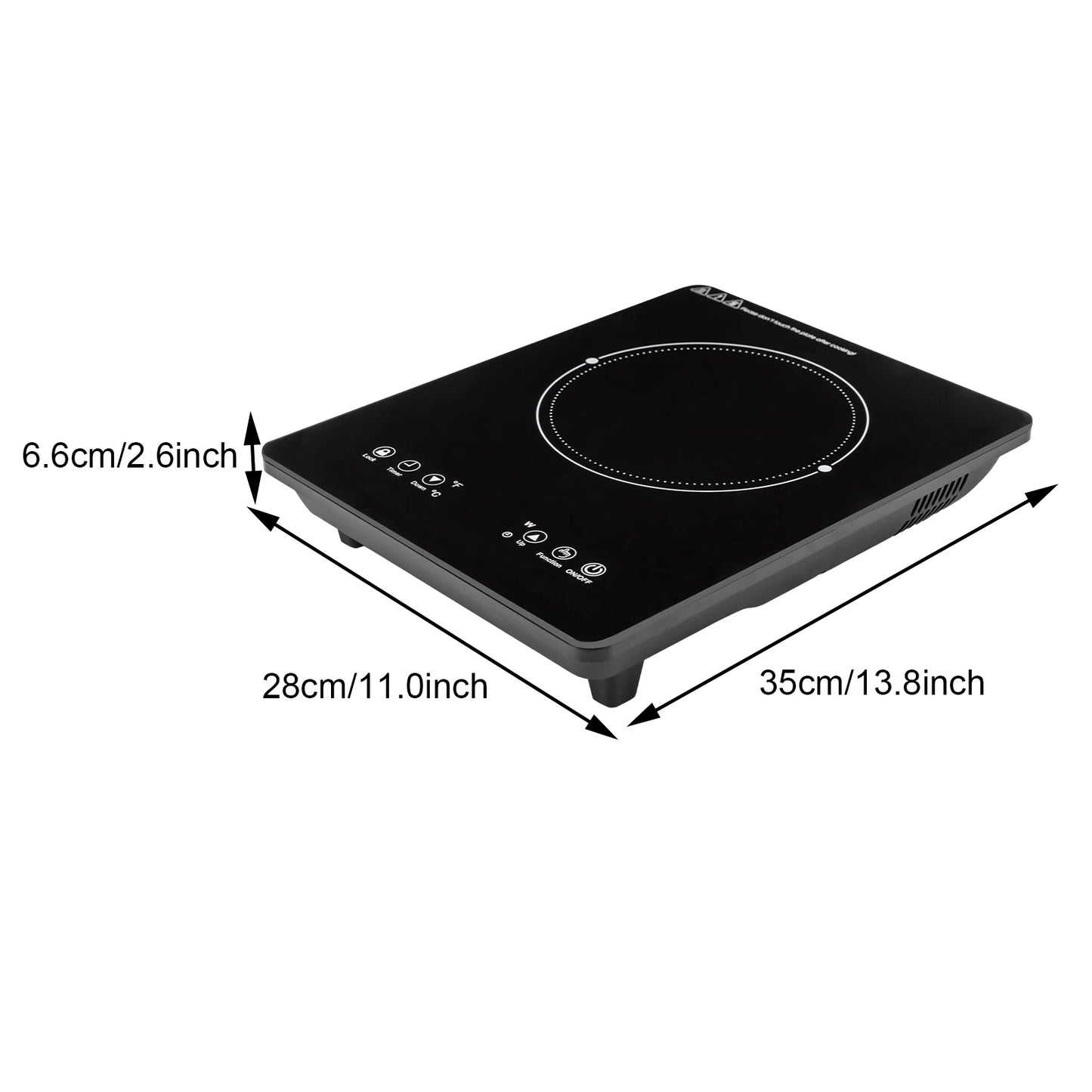 1800W Induction Cooktop Hot Plate Portable
