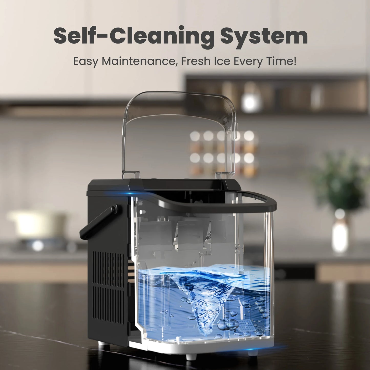 Portable Kitchen Ice Machine Countertop