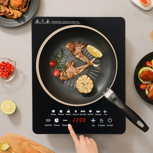 Electric Induction Burner, 750W Portable