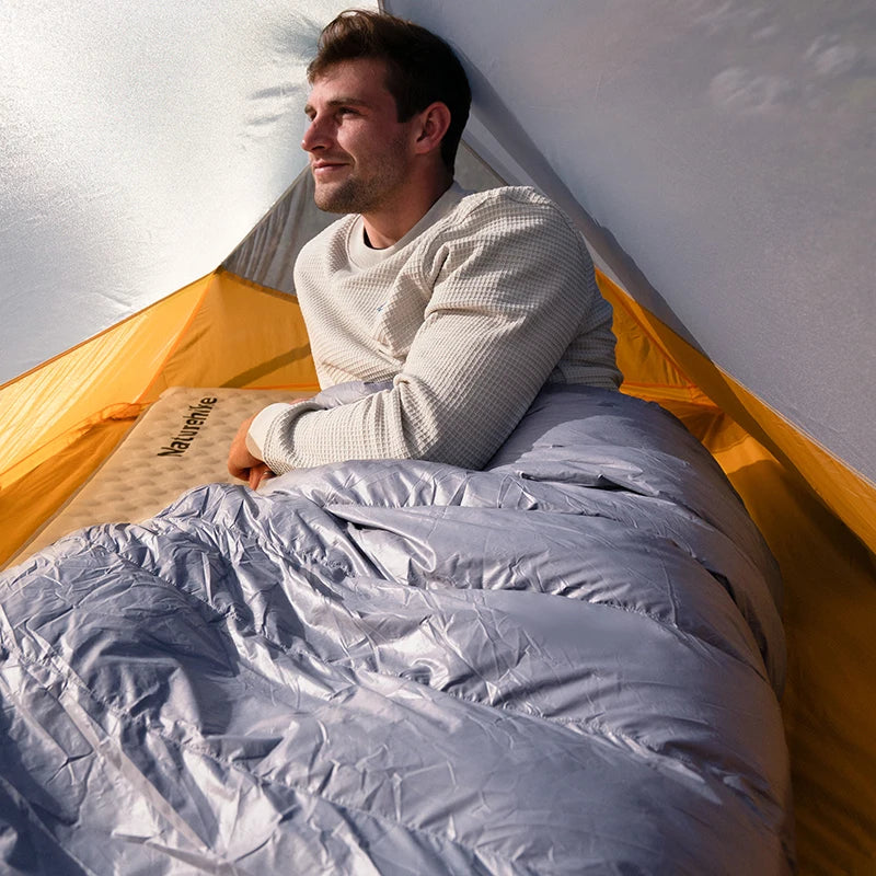 Sleeping Bag Ultralight Down Sleeping Bag for Adults Outdoor Winter Warm 650FP Duck Down Envelope Sleeping Bag