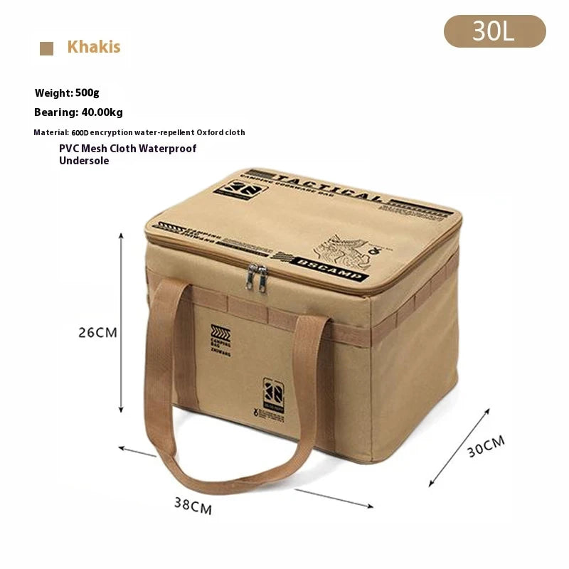 30L/42L/56L Insulated Waterproof Tactical Camping Bag