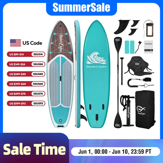Inflatable Stand Up Paddle Board Non-Slip Comfort Deck