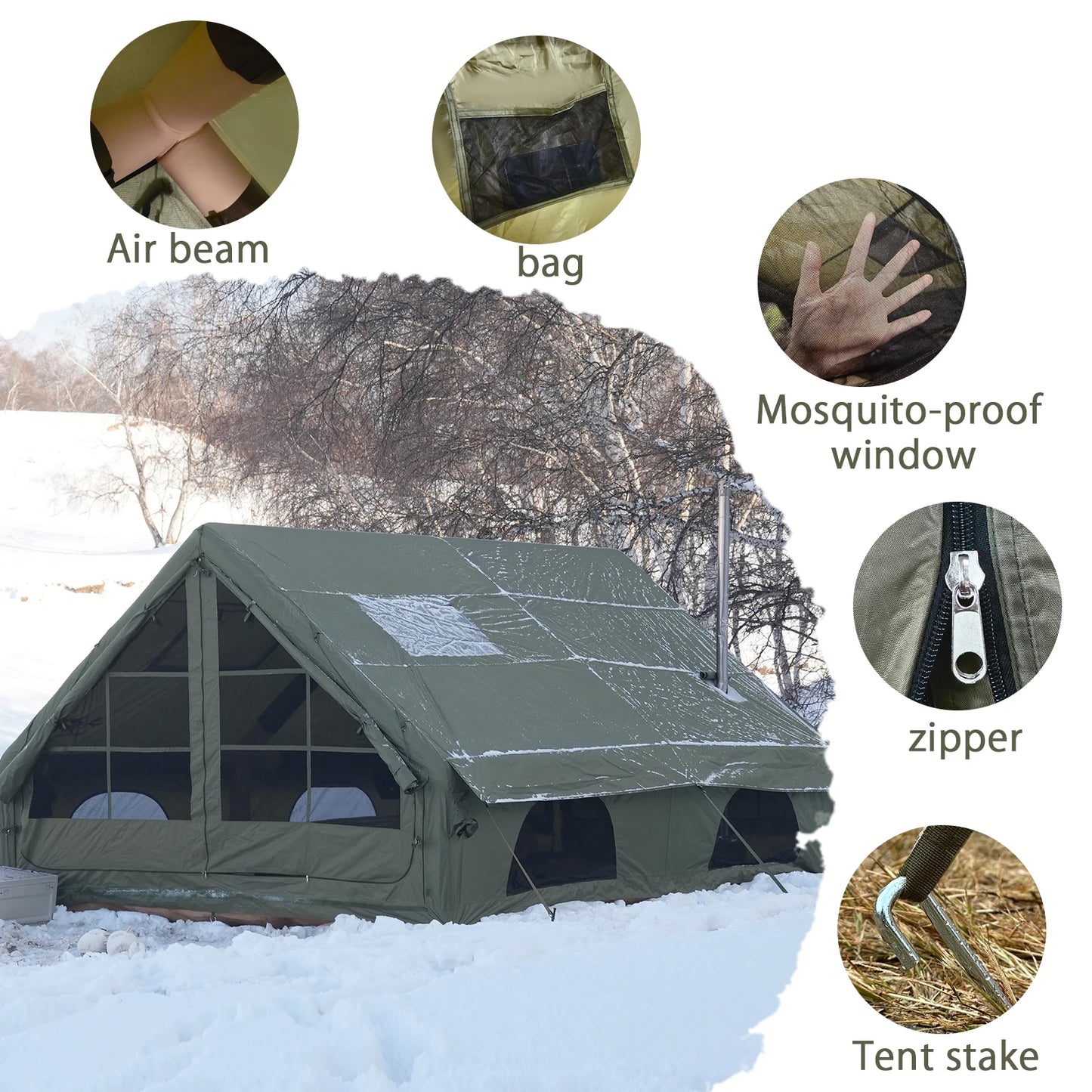 4-8 Person Inflatable Tent