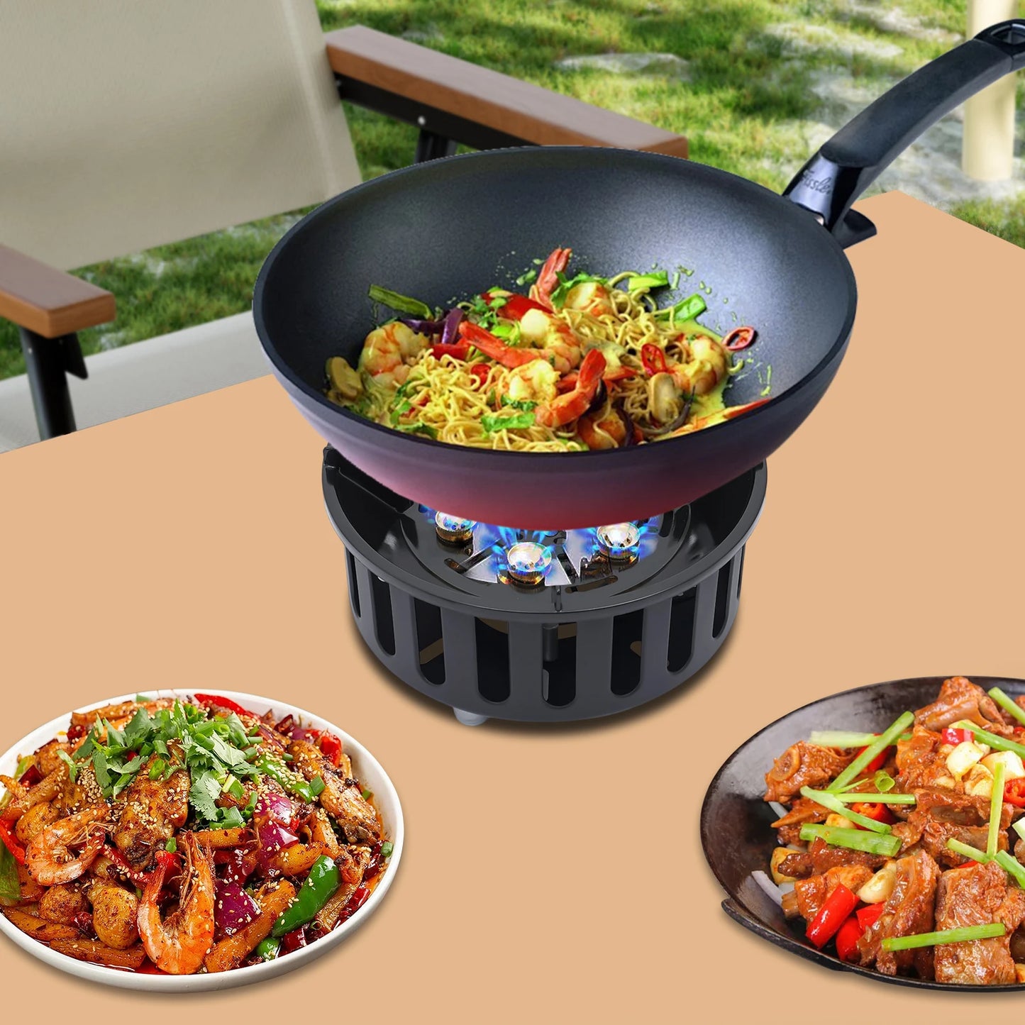 Portable Butane Camping Stove outdoor burner