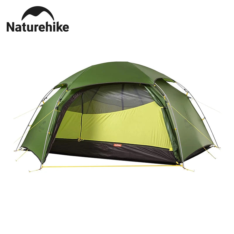 2 Person Tent Ultralight Waterproof Camping Tent 4 Season Nylon Backpacking Traveling Tent