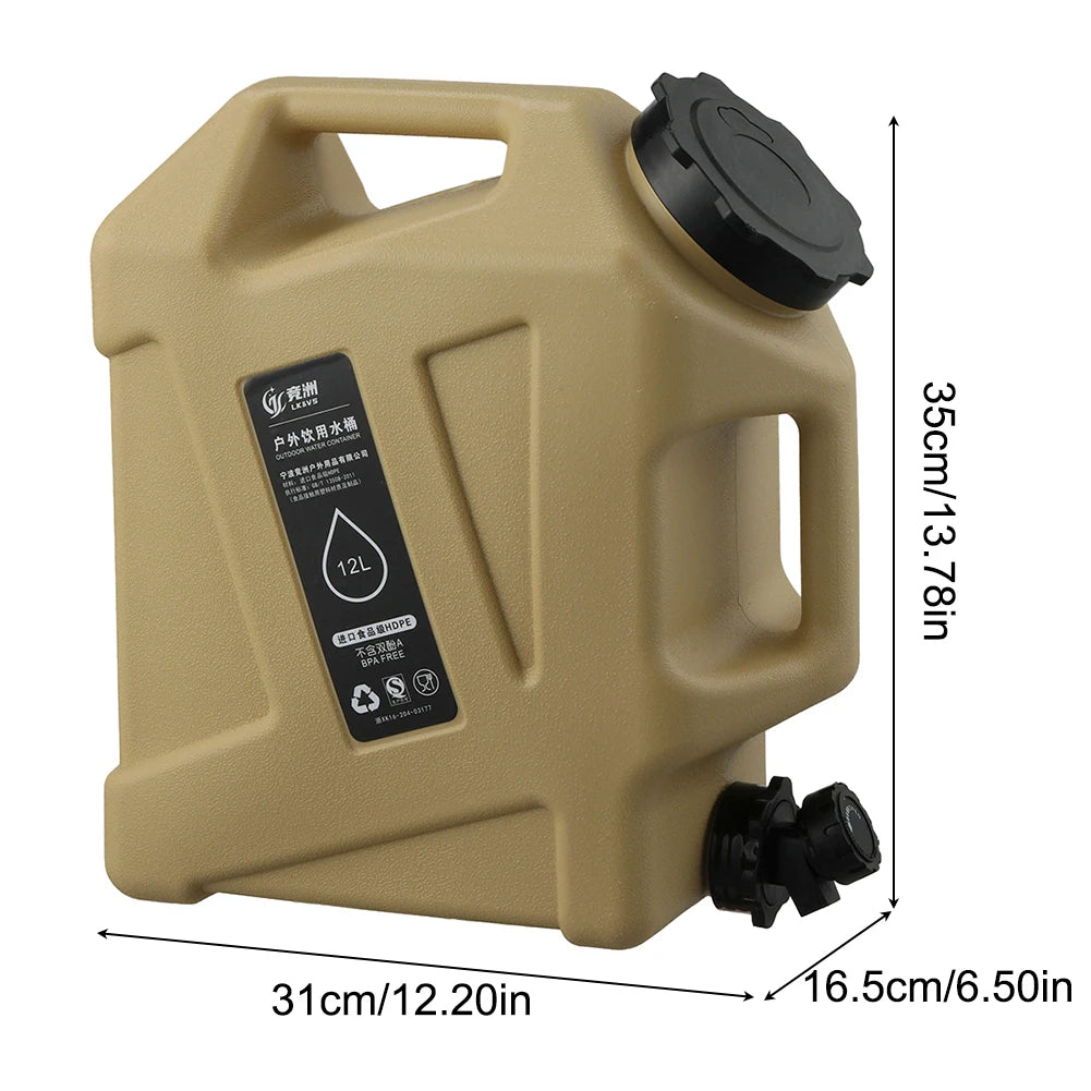 12L Camping Water Container