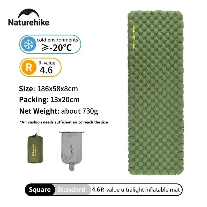 Naturehike R4.6 Ultralight Insulated Inflatable Sleeping Pad