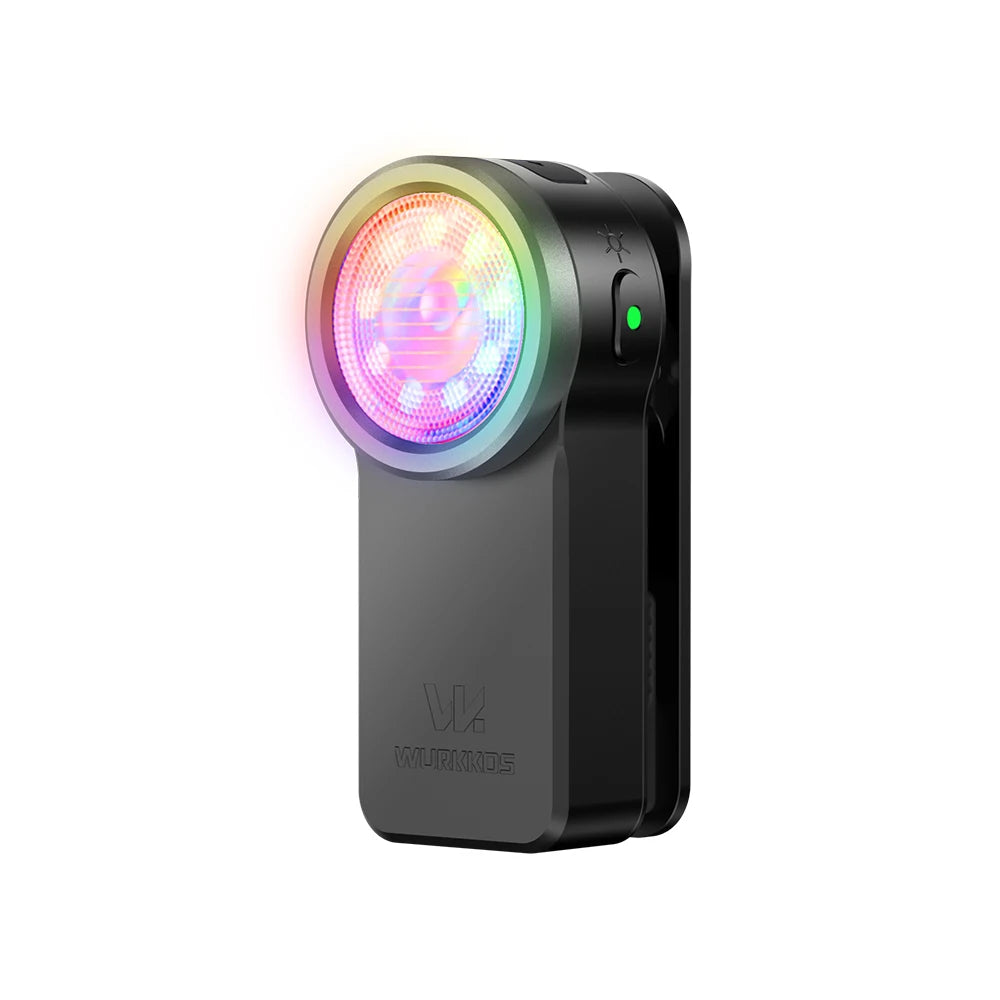 Wurkkos HD03 680LM Rechargeable Mini Clip Flashlight with Color Light