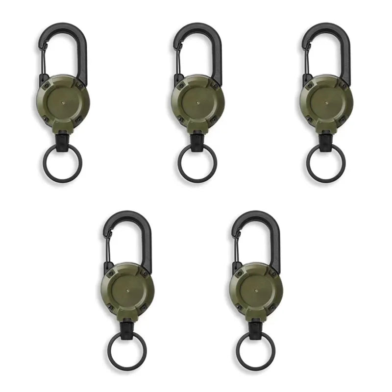 Retractable Heavy Duty Pull Reel Carabiner