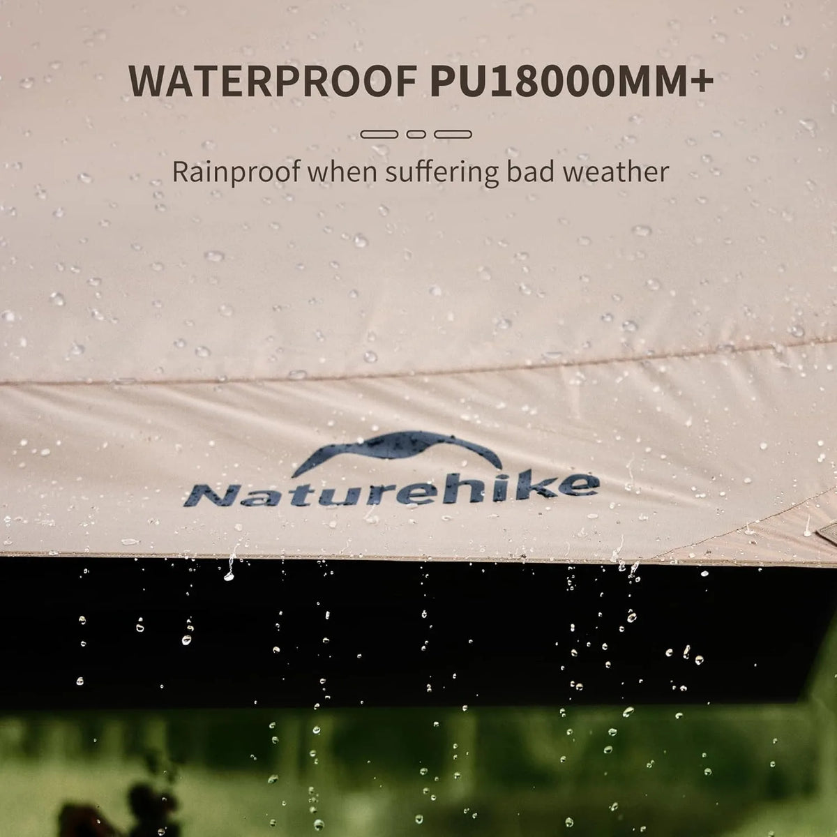 Naturehike Large Camping Canopy & Sun Shelter – Family Beach & Park Tarp