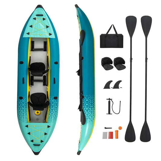Inflatable Kayak, 2 Person Canoe