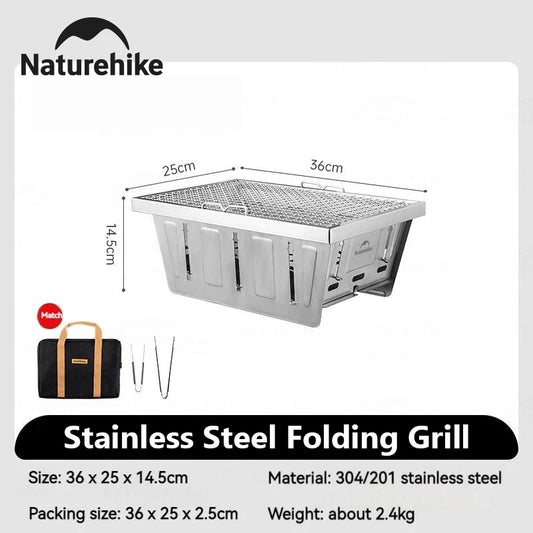 Tabletop Folding Camping Charcoal Grill