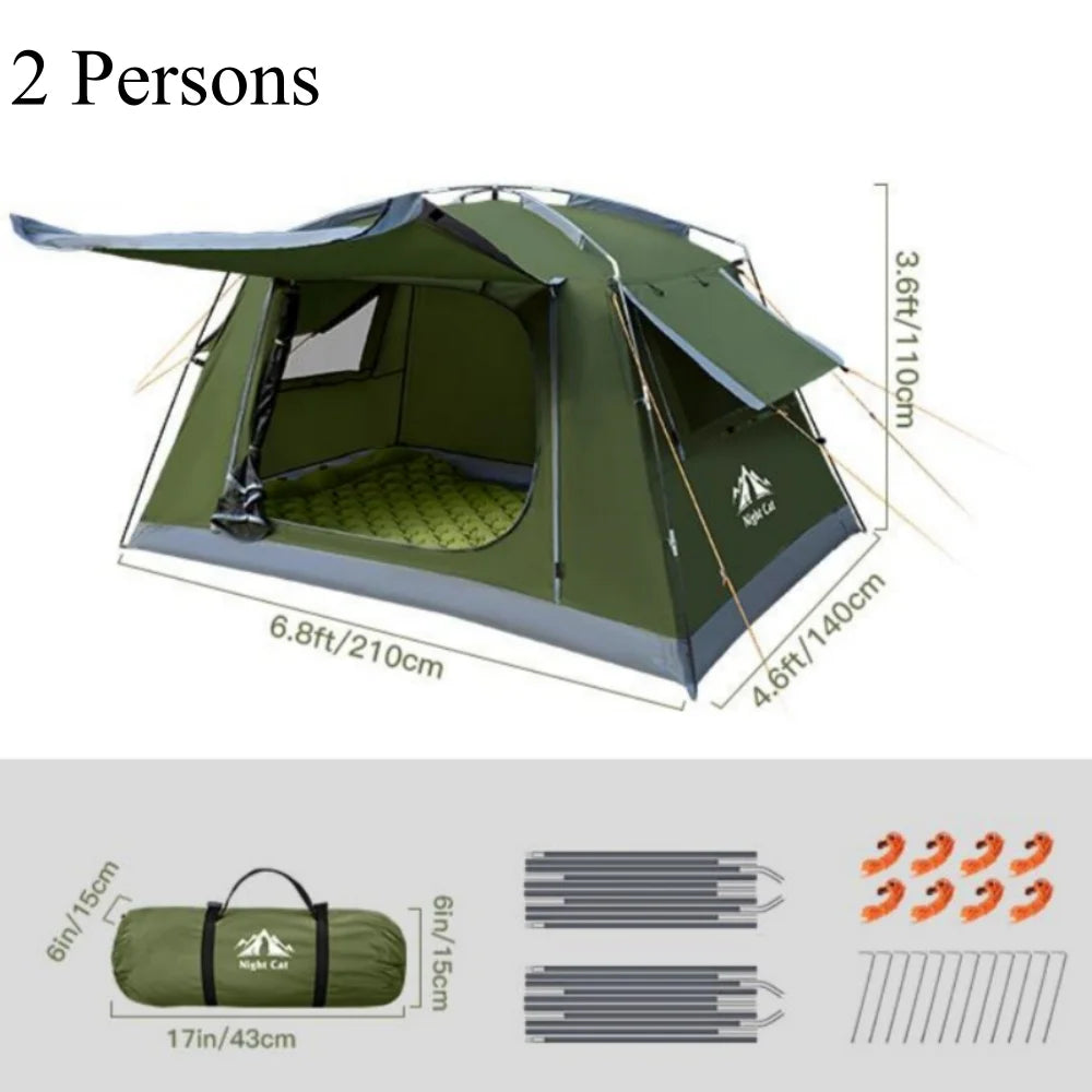 Backpacking Tent for Camping: Portable 1-2 Person