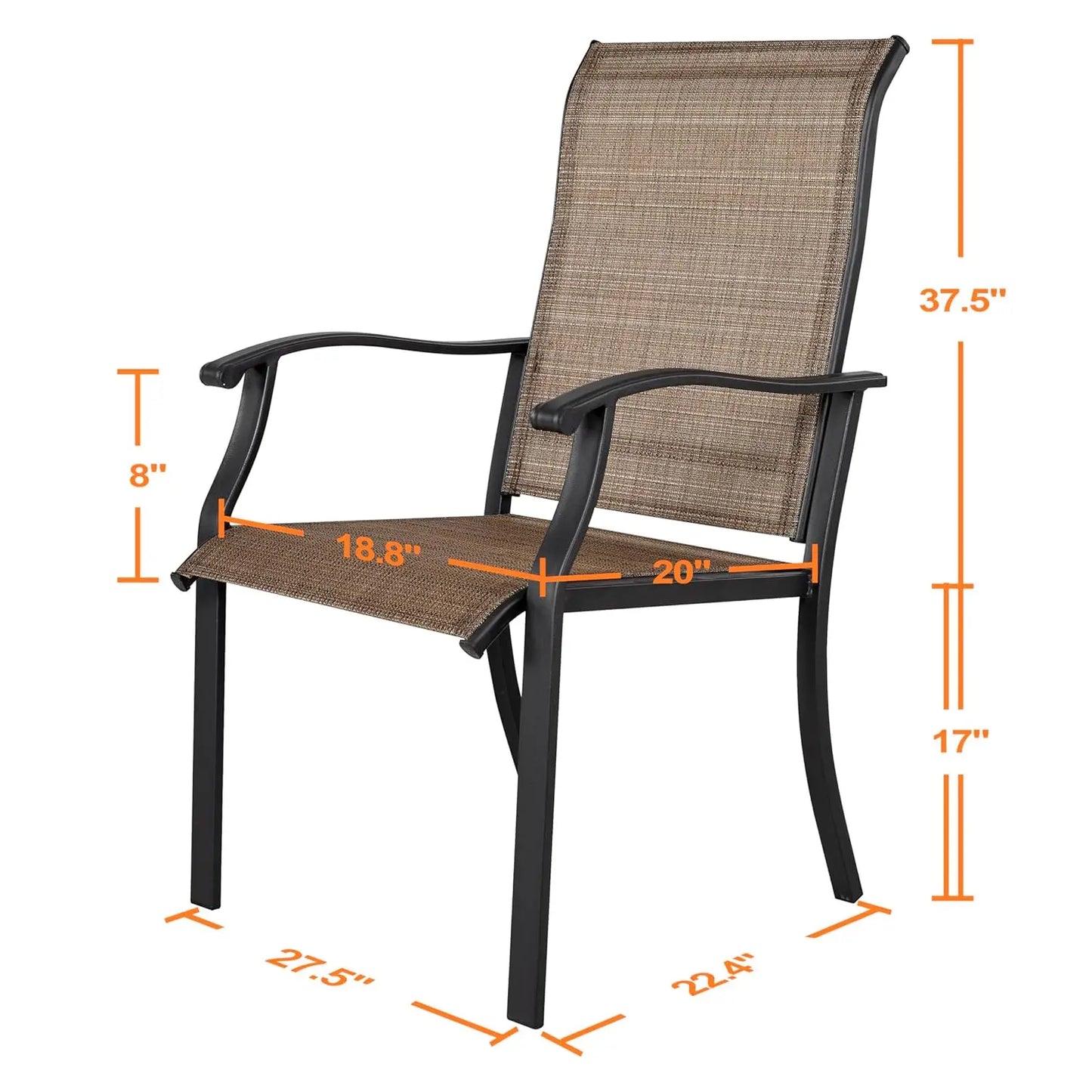 4pc HighBack Dining Chairs