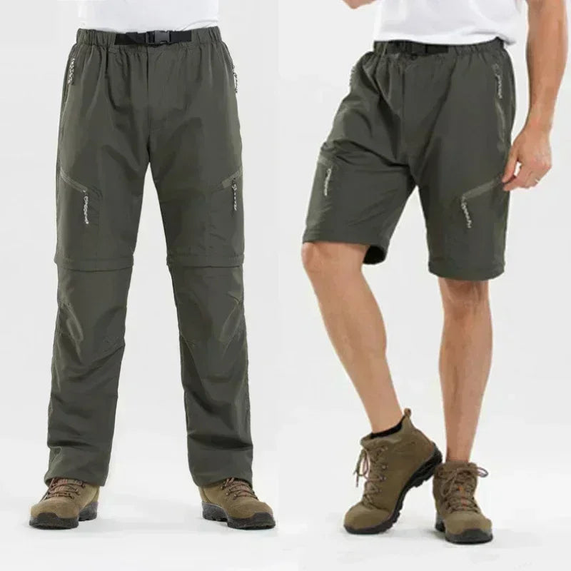 Convertible Hiking Cargo Pants – Quick-Dry Outdoor Pants & Shorts