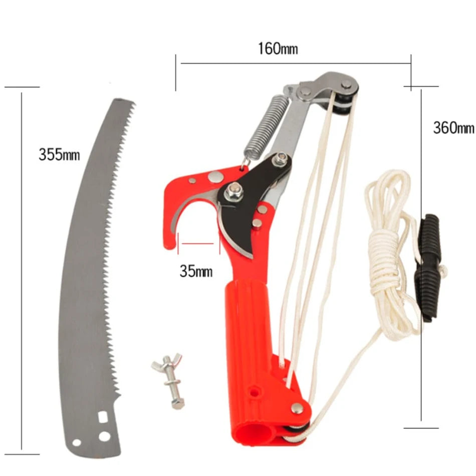 2-in-1 Extendable Tree Pruner & Pole Saw