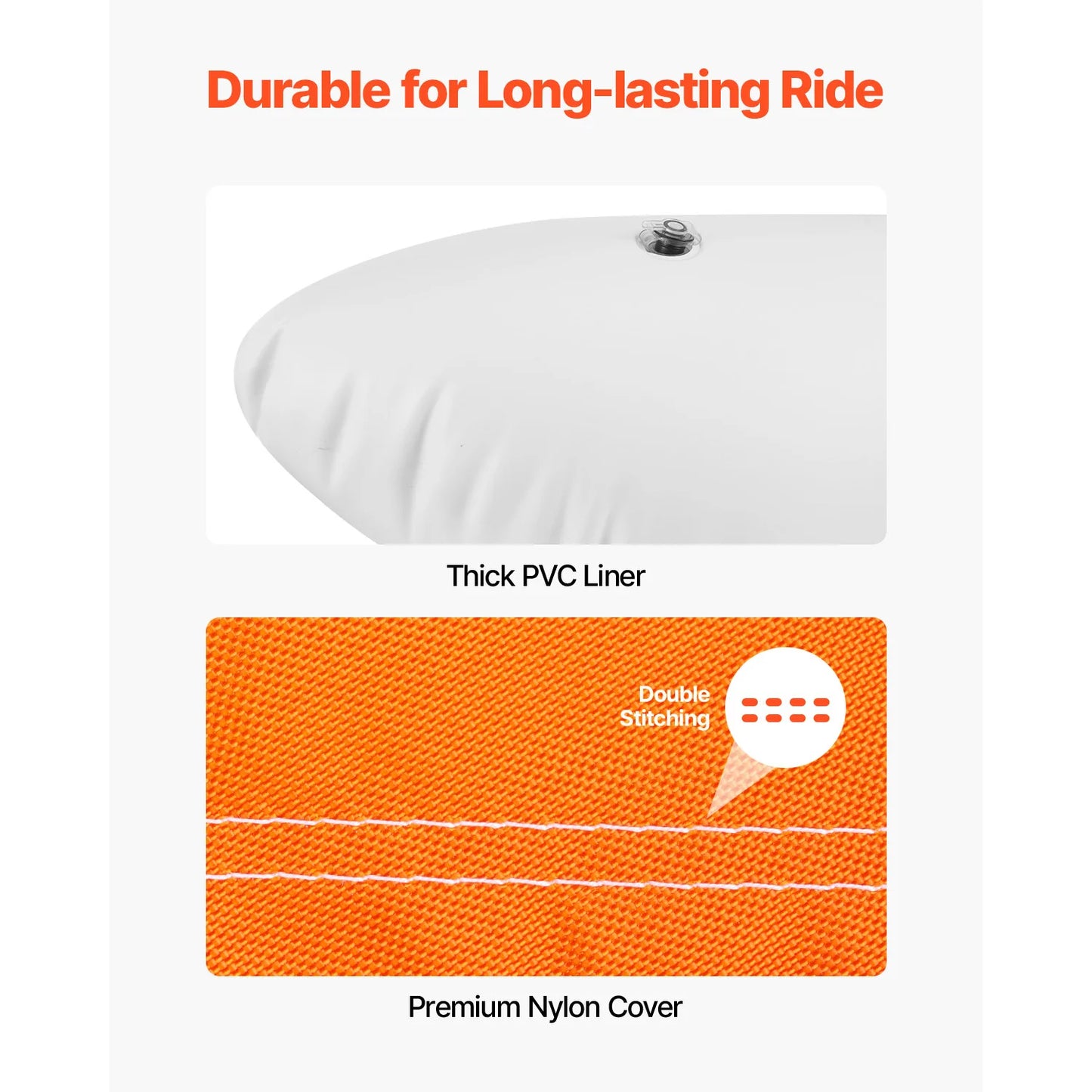 Towable Tube for Boating 1-4 Riders Inflatable