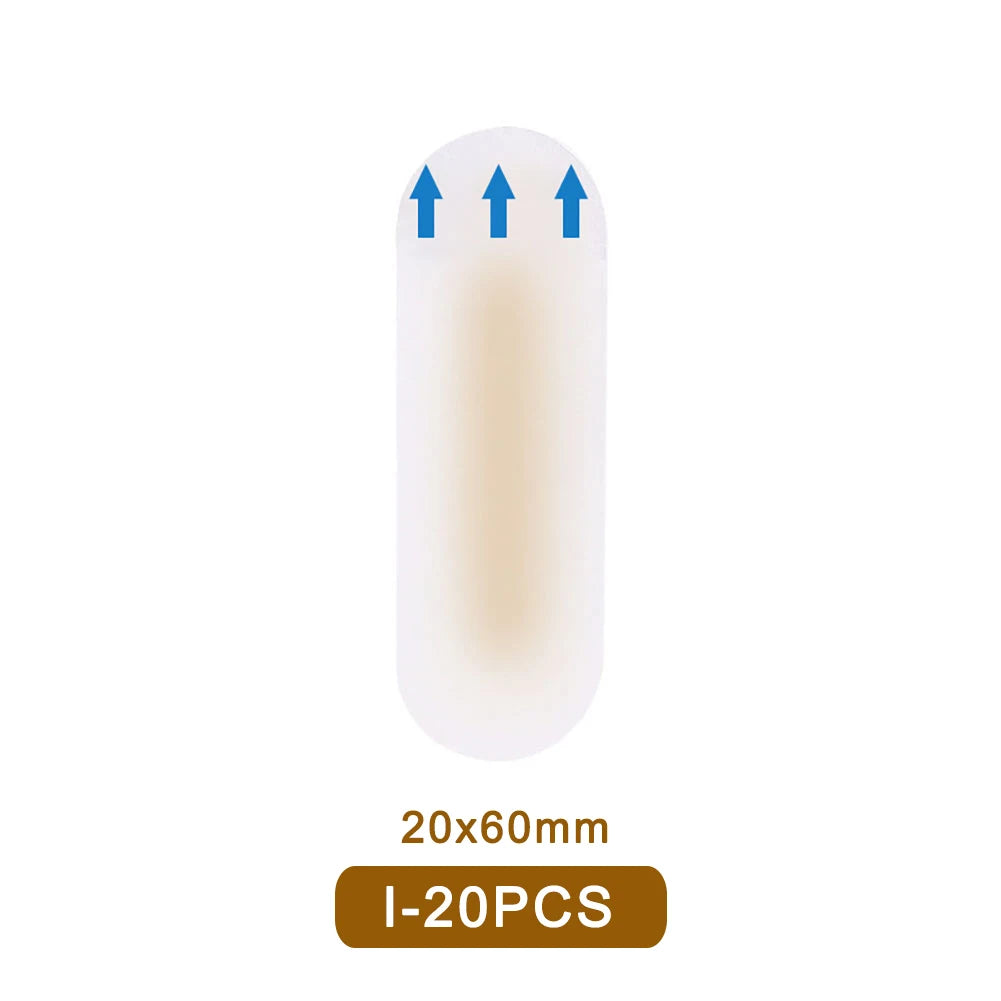 20/10pcs Hydrocolloid Foot Patch Heel Stickers