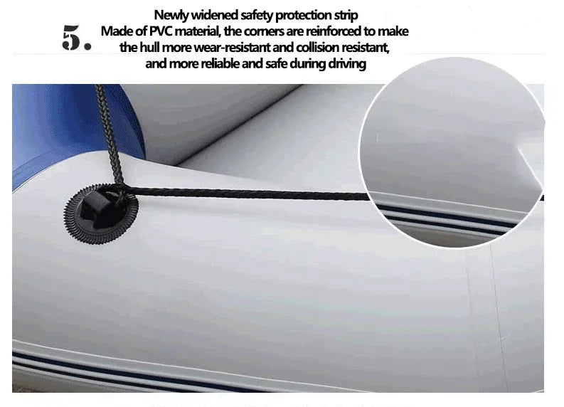 Inflatable Fishing & Recreation Boat – 5.7–12 FT with Air Deck