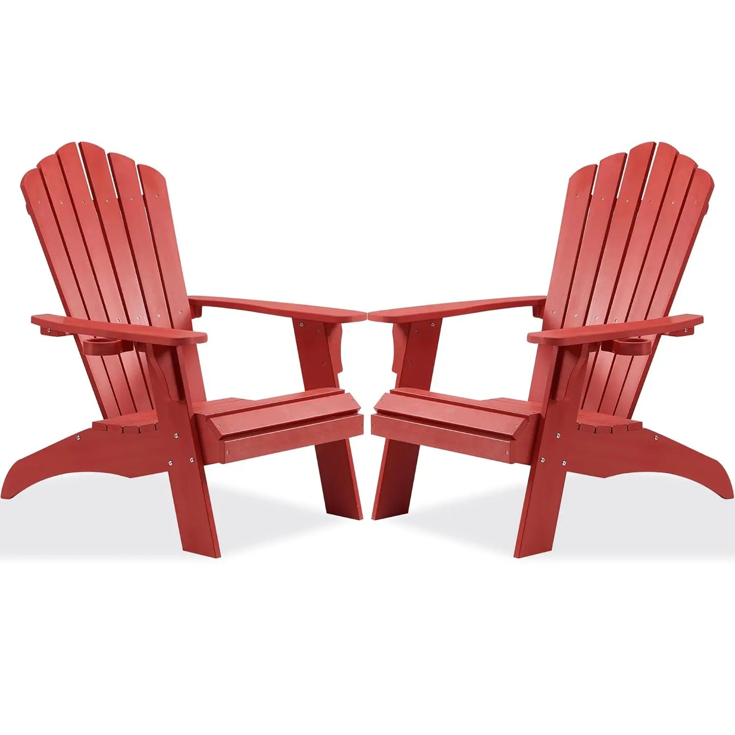 Oversized Poly Lumber Adirondack Chair Set of 2