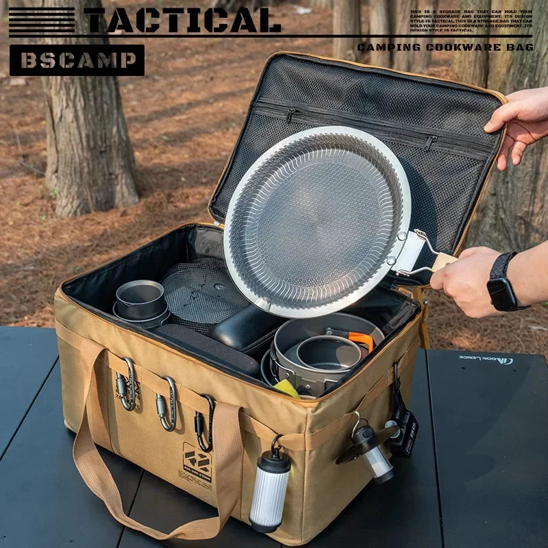 30L/42L/56L Insulated Waterproof Tactical Camping Bag