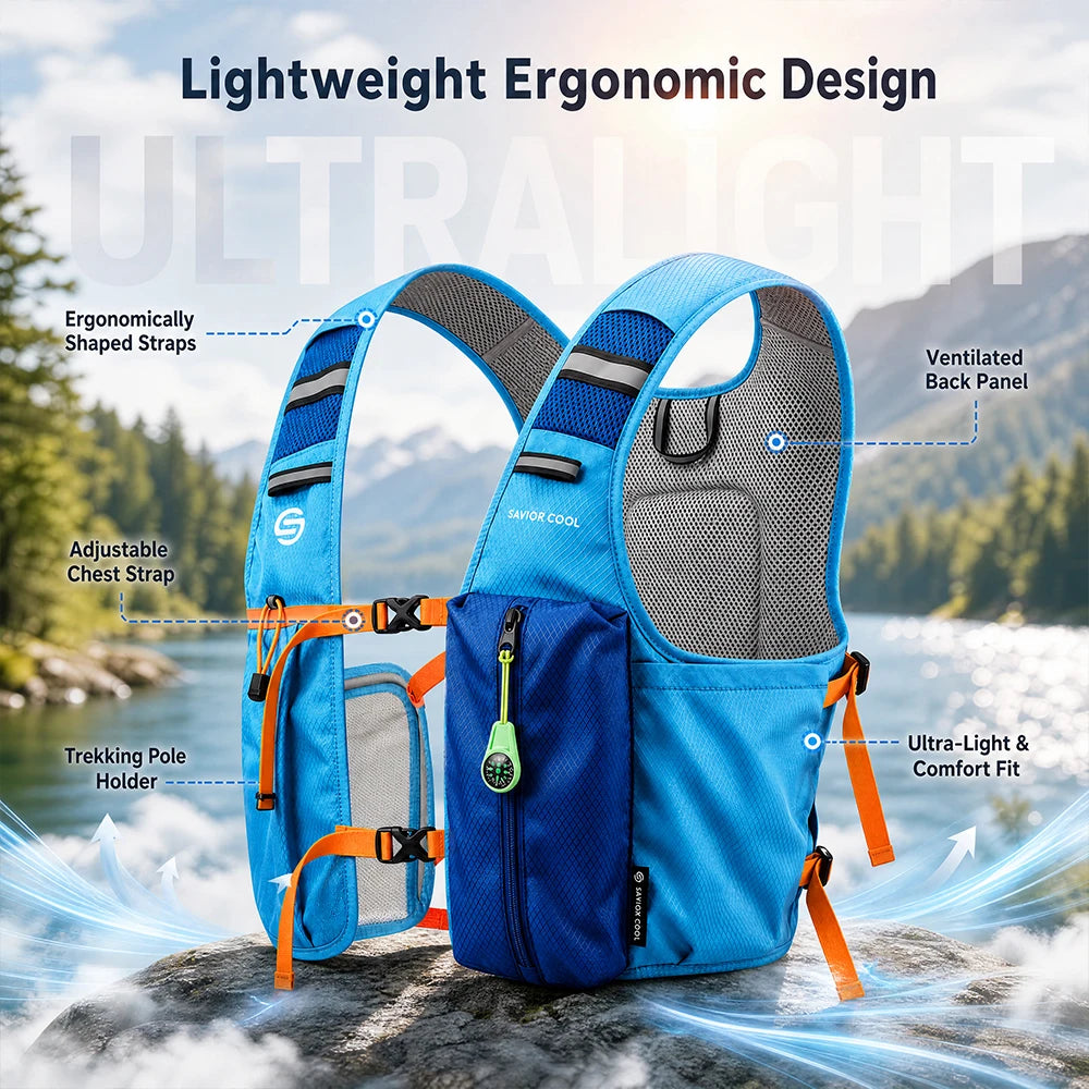 Tactical Cooling Vest and Hydration