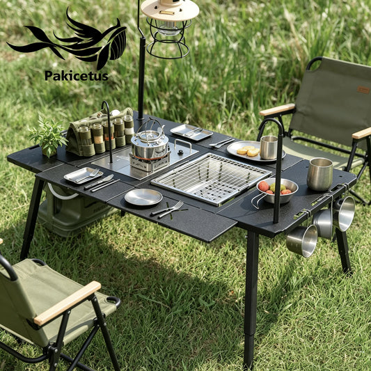 PAKICETUS Lightweight Folding Camping Table – Portable Outdoor Table