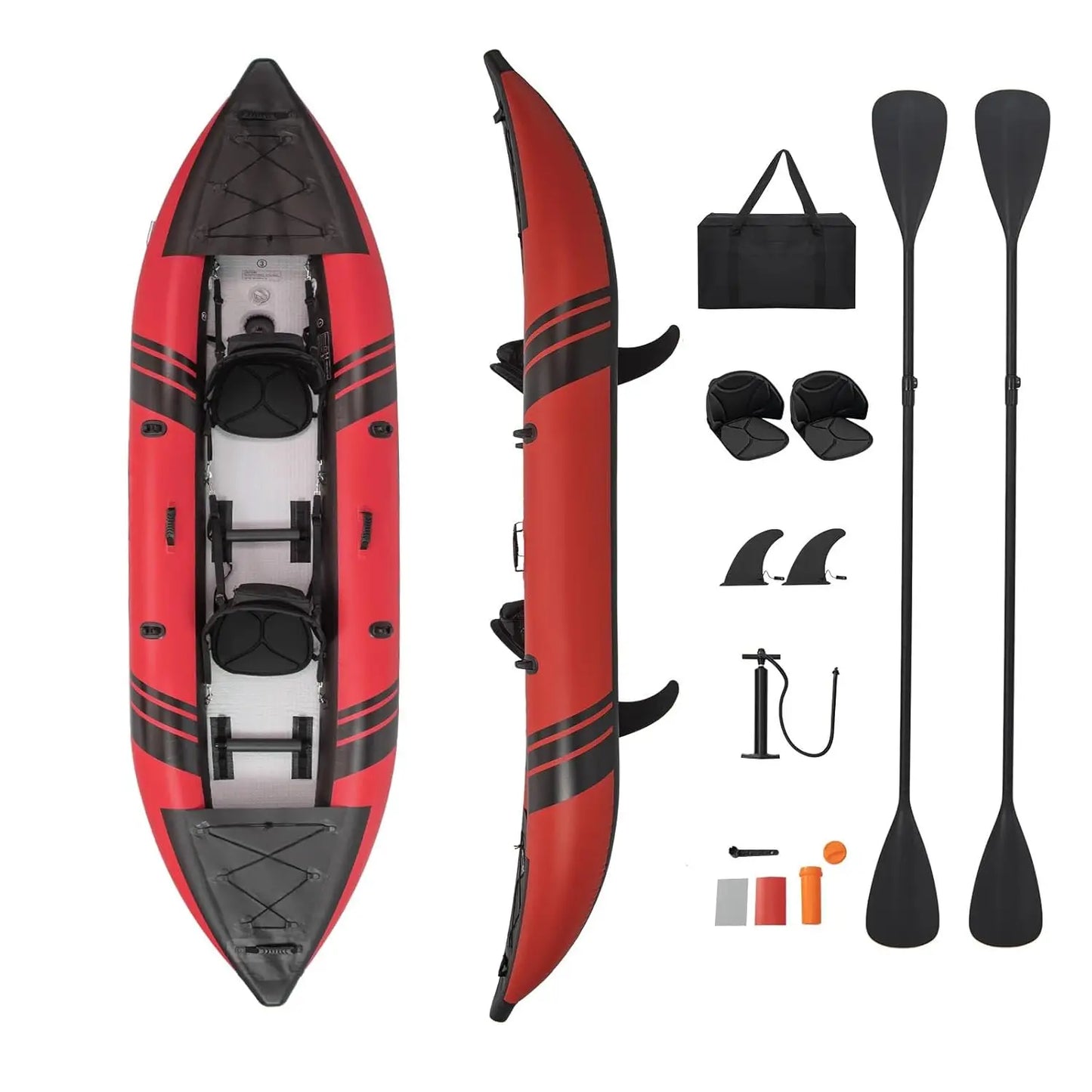 Inflatable Kayak, 2 Person Canoe