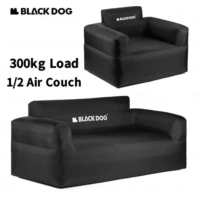 BLACKDOG Air Sofa Bed Outoor Portable Two-seater Air Couch With Air Pump