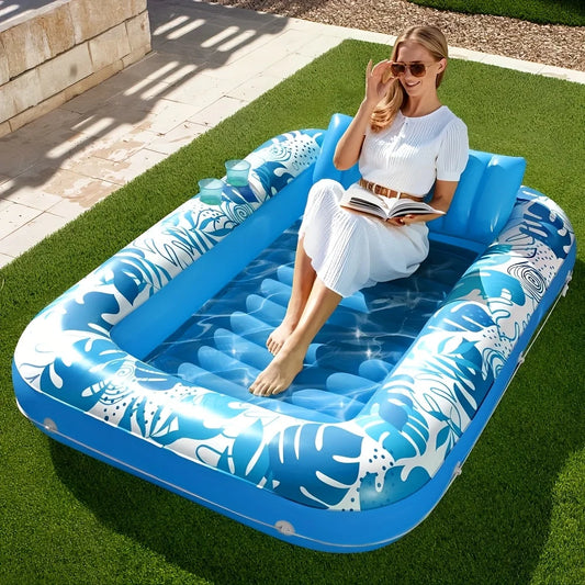 4 in 1 Inflatable Tub Raft Floatie