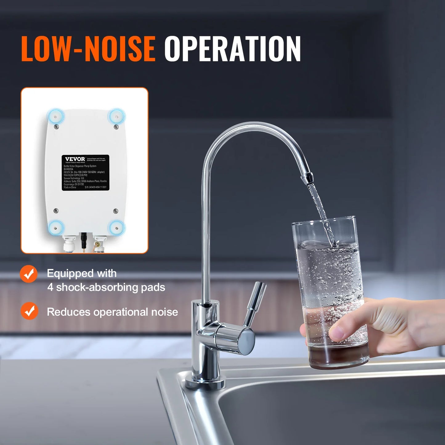 2x5Gal Bottled Water Dispenser Pump System