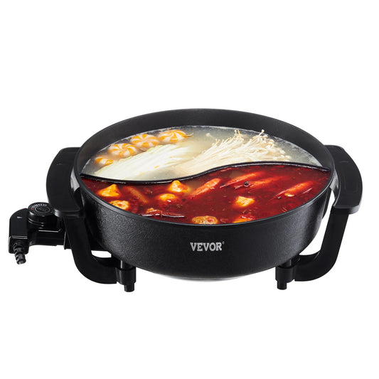 Electric Hot Pot  Electric Cooker with Divider