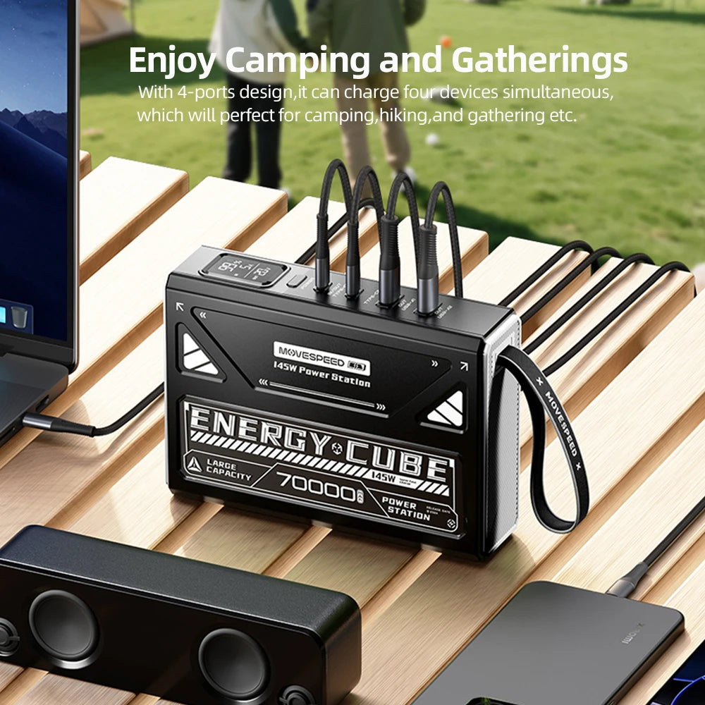 Rechargeable LED Camping Lantern with 70,000mAh Battery