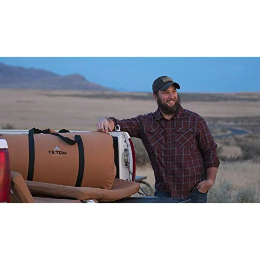 TETON Mammoth Queen-Size Double Sleeping Bag – Oversized Camping Comfort