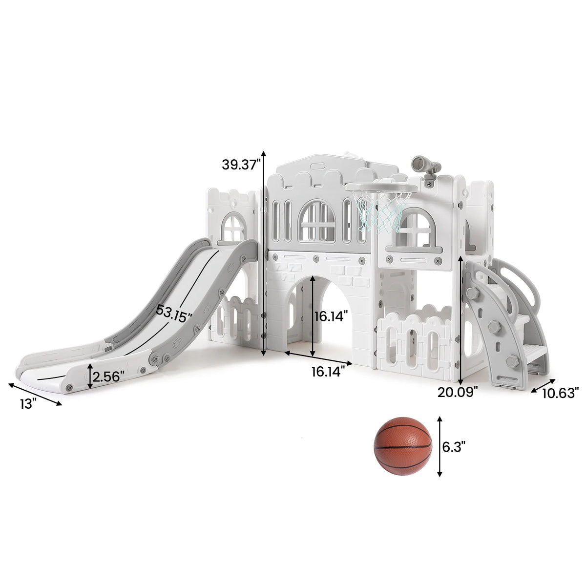 8-in-1 Indoor & Outdoor Toddler Playground