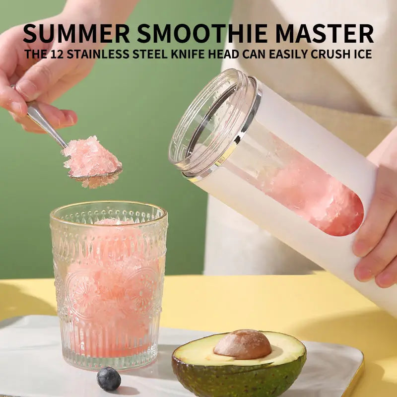 Portable Juicer Wireless USB Charging Crushed Ice