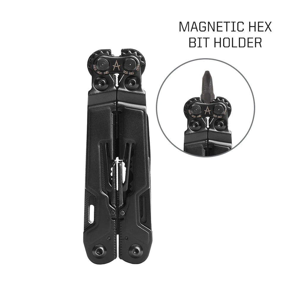 SOG PowerPint 18-in-1 Mini Multitool – Stainless Steel Pocket Pliers