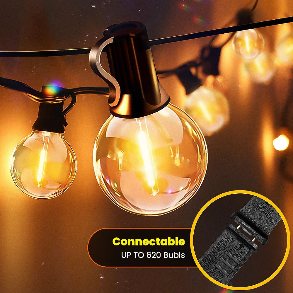 LED Shatterproof Globe String Lights