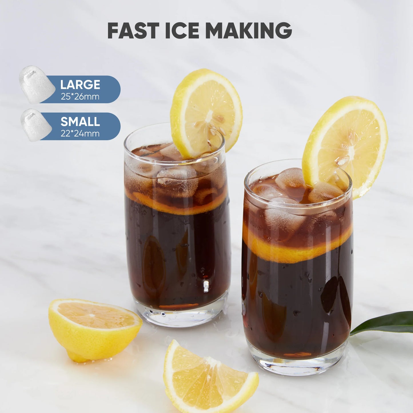 Portable Kitchen Ice Machine Countertop