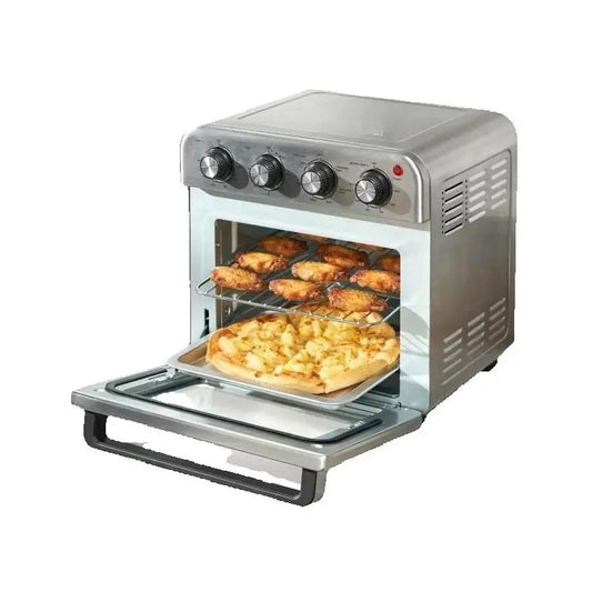 SucceBuy 18L 7-in-1 Air Fryer Toaster Oven – 1700W Countertop Convection Oven