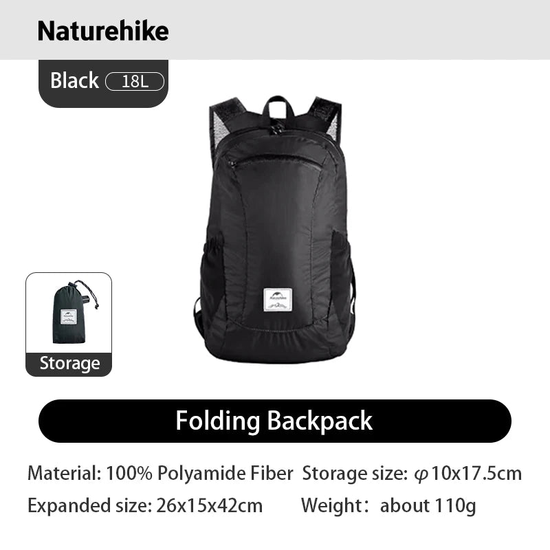 Backpack 18L Ultralight Waterproof Folding Backpack
