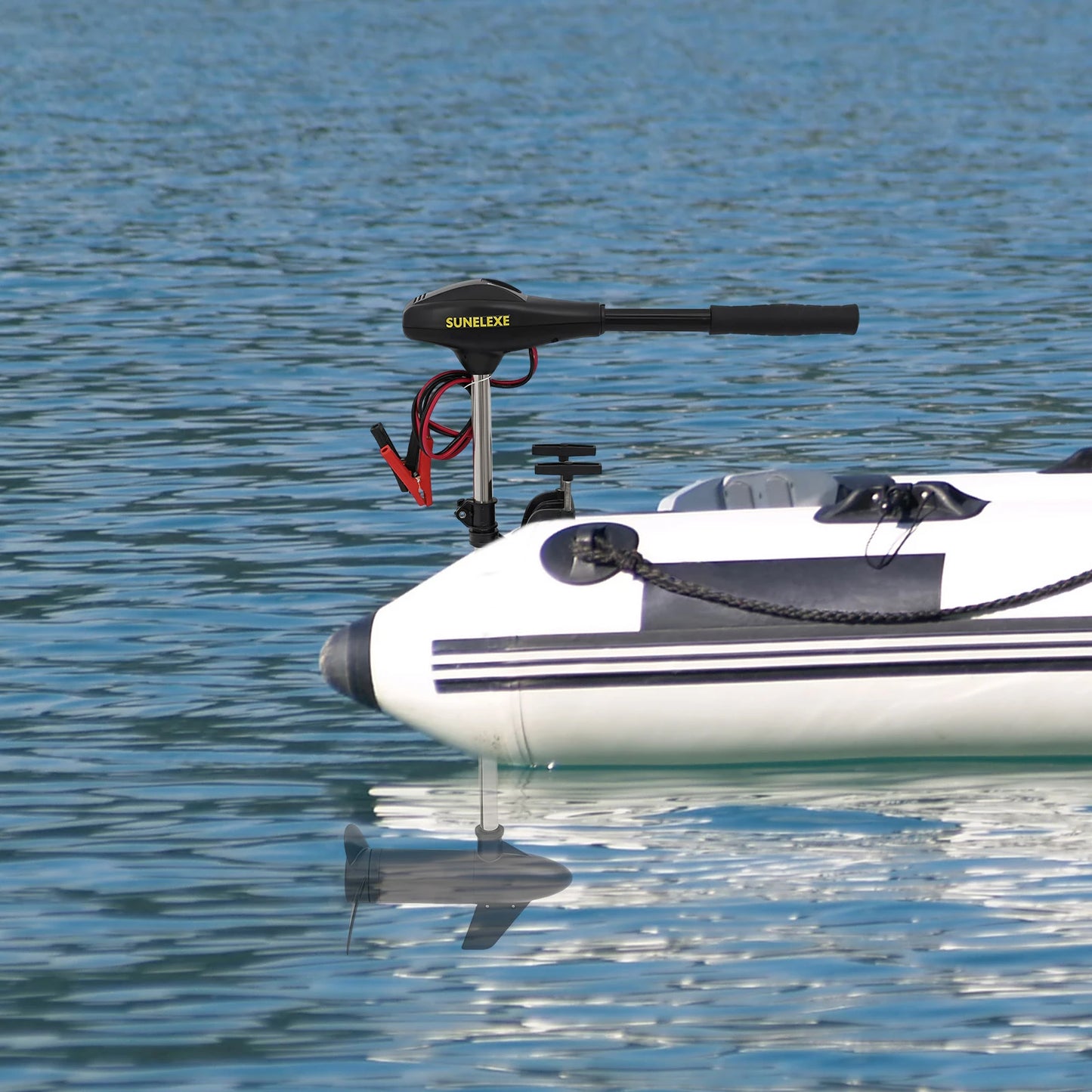 Powerful 40lb Thrust Electric Trolling Motor for Inflatables
